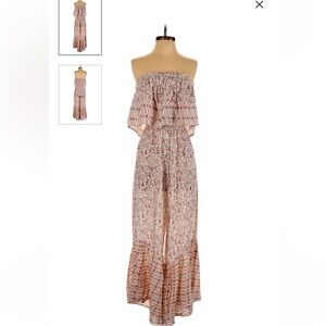 JAPNA FLORAL JUMPSUIT SIZE MEDIUM